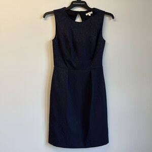 Shoshanna Navy Sheath Dress Size 6 – Elegant & Flattering Fit